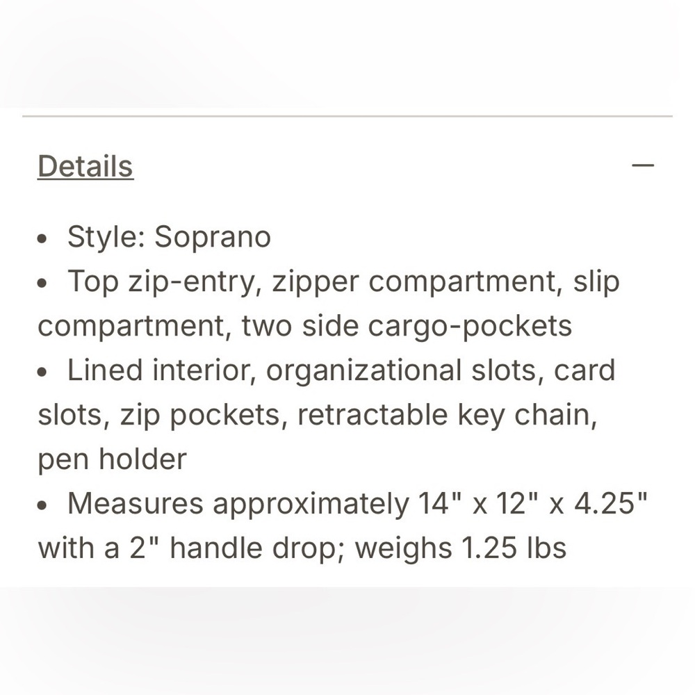 Lug Soprano Tote Bag Kelly Green or Black NWT - Picture 15 of 16